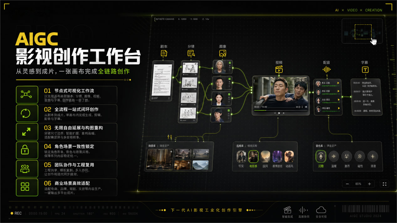 一个人顶一支制片组，产能狂飙8倍！内文AIGC再曝“Skill导演库+自建变现”，普通创作者也能靠模板赚钱